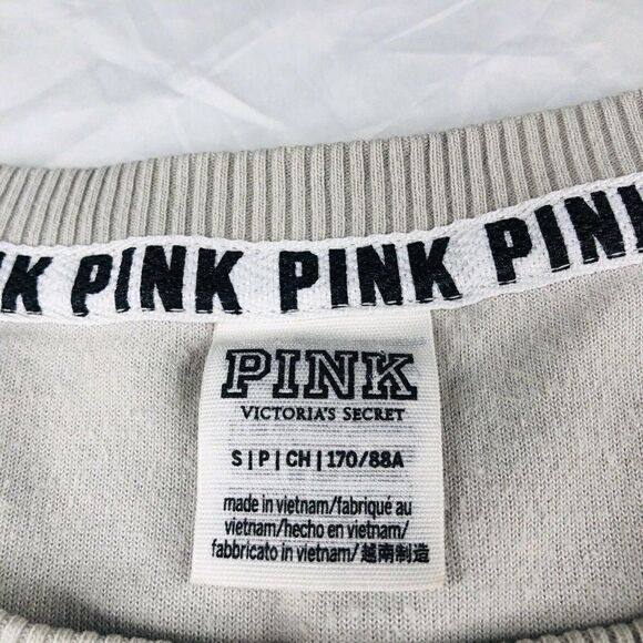 Victoria's Secret PINK Velour Pullover Sweatshirt - Picture 4 of 7